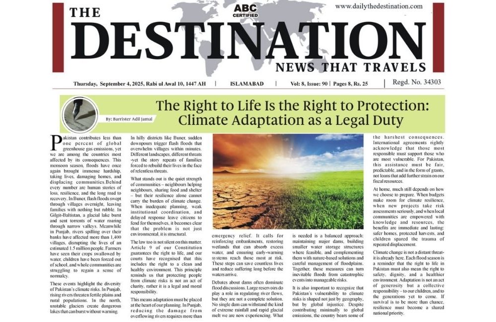 The Right to Life Is the Right to Protection: Climate Adaptation as a Legal Duty